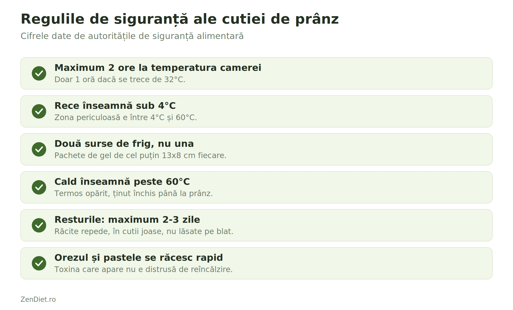 Pachet de prânz la birou: 12 combinații care nu se strică și nu te lasă flămând la 16:00 3 Cifrele date de autoritățile de siguranță alimentară